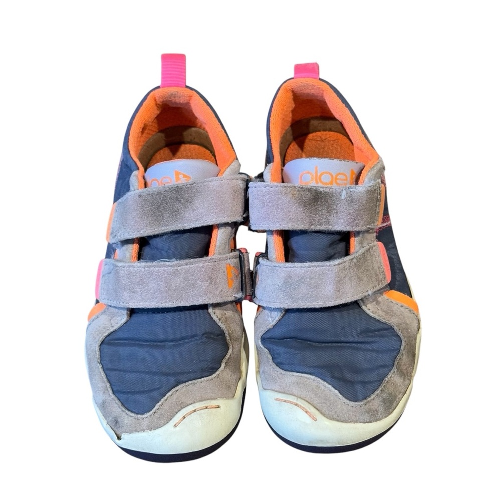 PLAE Kids Sneakers - Gray and Orange